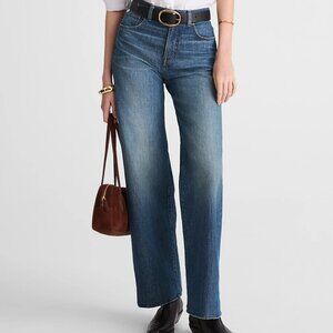 NWT Madewell The Perfect Vintage Wide-Leg Jean  Comfort Stretch